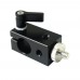 15mm Rod Clamp with 1/4 Male Screw and Female 1/4" Thread for Magic Arm, Audio Recorder, Led Lights, Monitors, Microphones