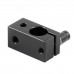 15mm Single Rod Clamp with 1/4" -20 Female Thread and Female 3/8 " Thread for Dslr Support Rig System