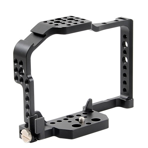 FOTYRIG Sturdy Camera Cage Solid Video Cage With HDMI Lock For Panasonic Gh4 Gh3 Cage Perfect Formfitting Anodized Aluminum Video Stabilizer