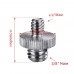 Tripod Screw Adapter, FOTYRIG 1/4" Male to 3/8" Male Threaded Screw Adapter Convertert Screw for Camera Cage/Shoulder Rig/Tripod/Socket Studio/Lighting Equipment/LED -5 Packs