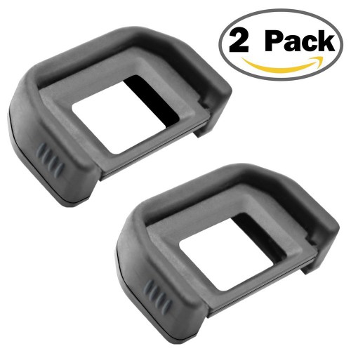 Camera Eyecup Eyepiece for Canon EF Replacement CANON Rebel T6s T6i T6 T5i T5 T4i T3i T3 T2i DSLR Cameras-2 Packs