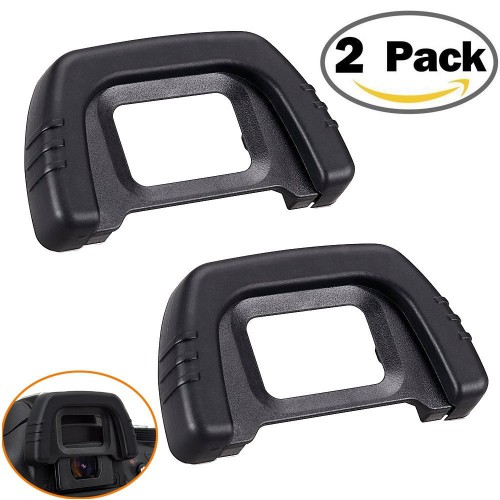 FOTYRIG Camera Replacement Viewfinder Protector Camera Eyecup Eyepiece DK-21 22MM for Nikon DK21 D7000 D600 D80 D90/D40 D50 D70S D90 D200 D300